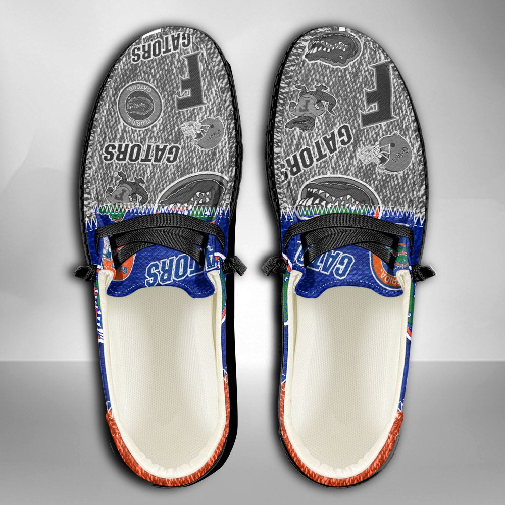 NCAA Florida Gators Hey Dude Shoes Wally Lace Up Loafers Moccasin ...
