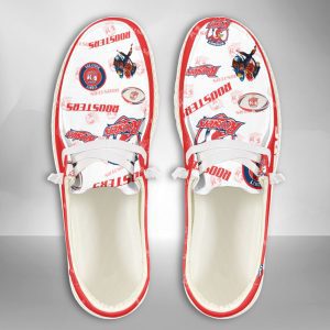 NRL Sydney Roosters Hey Dude Shoes Wally Lace Up Loafers Moccasin Slippers HDS2602