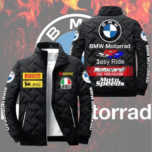 BMW Motorrad Padded Jacket Stand Collar Coats