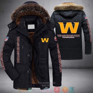 NFL Washington Football Team 3D Parka Jacket Fleece Coat Winter PJF1220