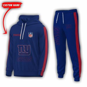 Personalized Name New York Giants NFL Combo Sport 3D Hoodie - Zip Hoodie - Sweatshirt - Tshirt & Jogger