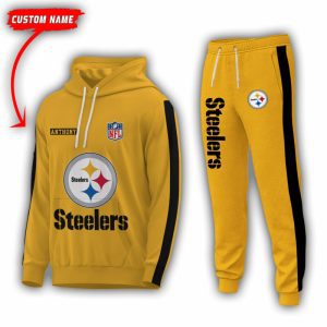 Personalized Name Pittsburgh Steelers NFL Combo Sport 3D Hoodie - Zip Hoodie - Sweatshirt - Tshirt & Jogger