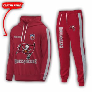 Personalized Name Tampa Bay Buccaneers NFL Combo Sport 3D Hoodie - Zip Hoodie - Sweatshirt - Tshirt & Jogger