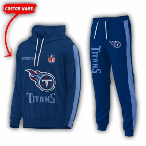 Personalized Name Tennessee Titans NFL Combo Sport 3D Hoodie - Zip Hoodie - Sweatshirt - Tshirt & Jogger