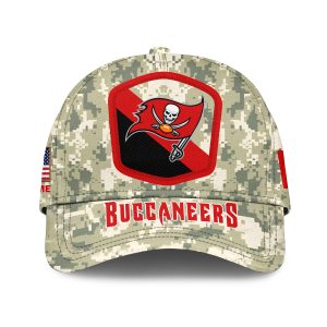 Tampa Bay Buccaneers Camo 2023 Salute To Service Personalized Classic Baseball Cap