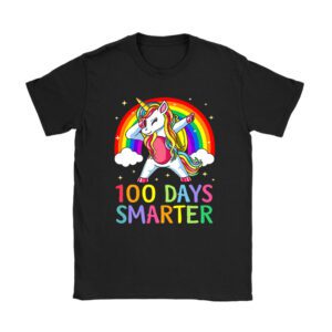 100th Day of School Unicorn 100 Days Smarter Kindergarten Unisex T-Shirt TH1174