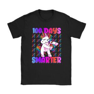 100th Day of School Unicorn 100 Days Smarter Kindergarten Unisex T-Shirt TH1175