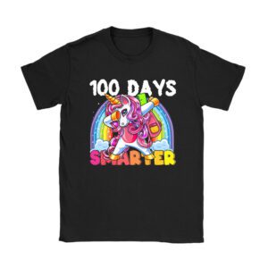 100th Day of School Unicorn 100 Days Smarter Kindergarten Unisex T-Shirt TH1176