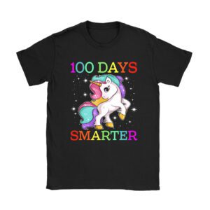 100th Day of School Unicorn 100 Days Smarter Kindergarten Unisex T-Shirt TH1178