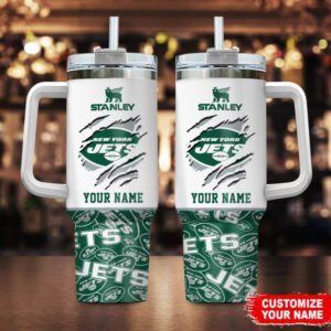 New York Jets Gift For NFL Fans Personalized Stanley Tumbler 40Oz STT3005