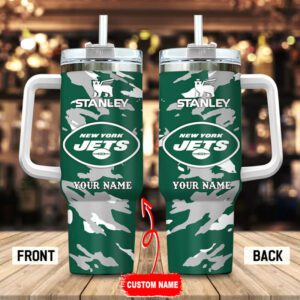 New York Jets NFL Personalized Stans Handled Stanley Tumbler 40Oz Gifts For Fans STT3123
