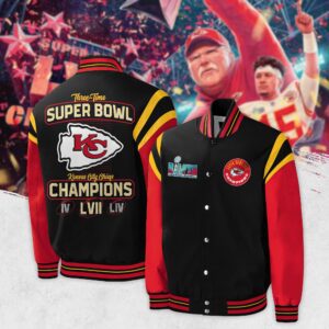 Kansas City Chiefs Champions Super Bowl LVII Baseball Jacket WBJ1046