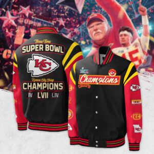 Kansas City Chiefs Champions Super Bowl LVII Baseball Jacket WBJ1047