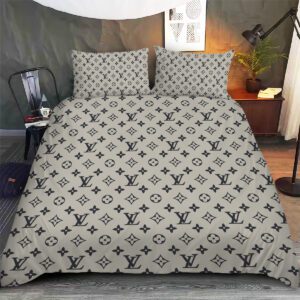 LV Monogram Luxury Bedding Set Bedroom Decor BSL1030