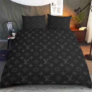 LV Monogram Luxury Bedding Set Bedroom Decor BSL1038