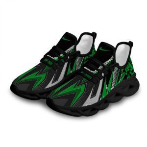 Green Sport Nike Max Soul Shoes Black Sole Style Classic Sneaker Gift For Fans