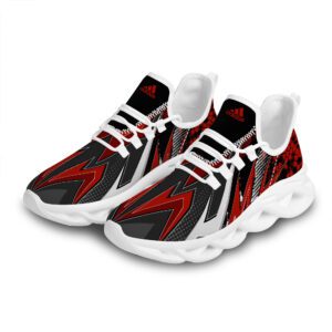 Red Sport Adidas Max Soul Shoes White Sole Style Classic Sneaker Gift For Fans