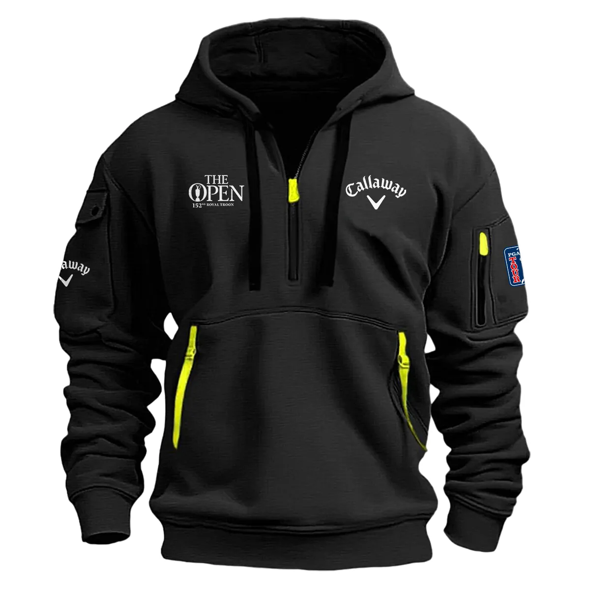 Callaway Fashion Hoodie Half Zipper 152nd The Open Championship Gift For Fans For Father Husband