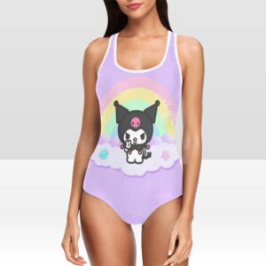 Kuromi Hello Kitty One Piece Swimsuit